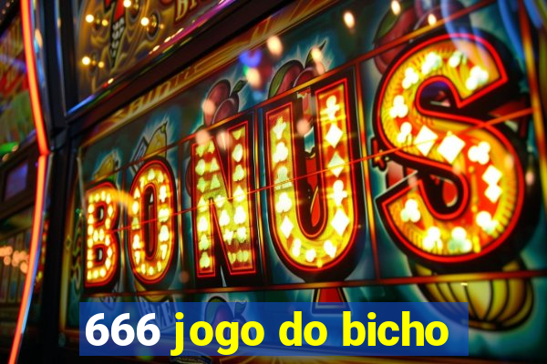 666 jogo do bicho